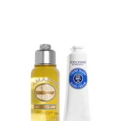 Amande - Huile De Douche + Karité - Crème Mains 35 ML Olio Doccia + 10