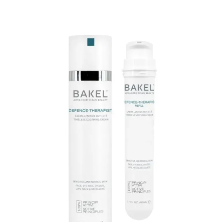 Bakel DEFENCE-THERAPIST NORMAL SKIN Crema anti-età lenitiva Case & Ref