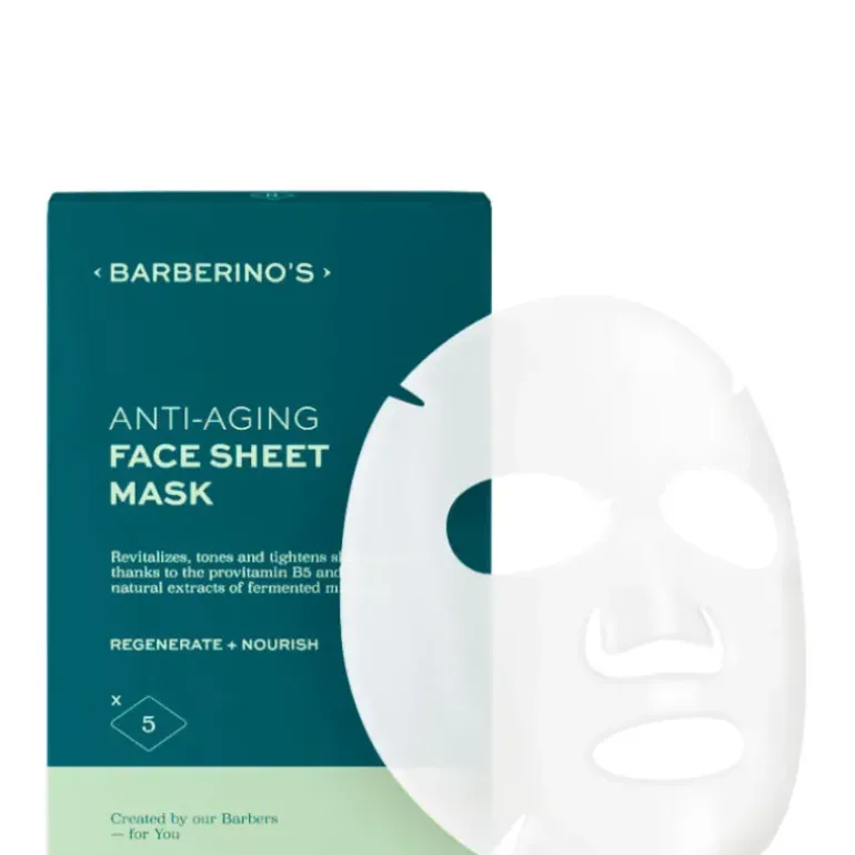 Barberino's - Anti-Aging Face Sheet Mask 5 maschere monouso x 28 ml