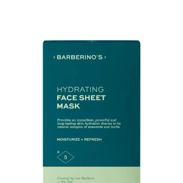 Barberino's - Hydrating Face Sheet Mask 5 maschere monouso x 28 ml