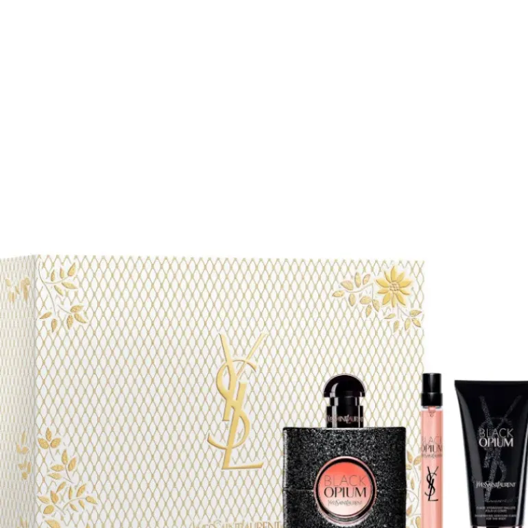 Black Opium EDP Confezione 50 ML Eau de Parfum + 10 ML Eau de Parfum +