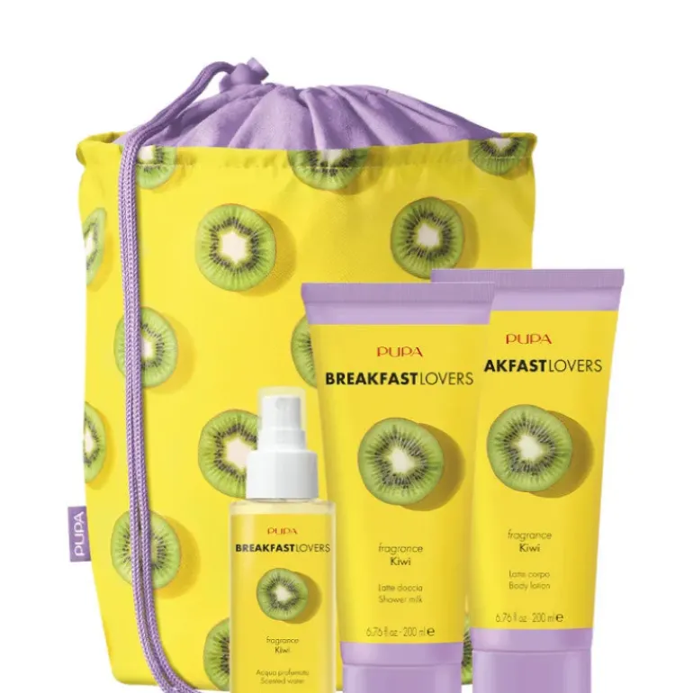 BREAKFAST LOVERS KIT 4 Latte Doccia - Latte Corpo - Acqua Profumata KI