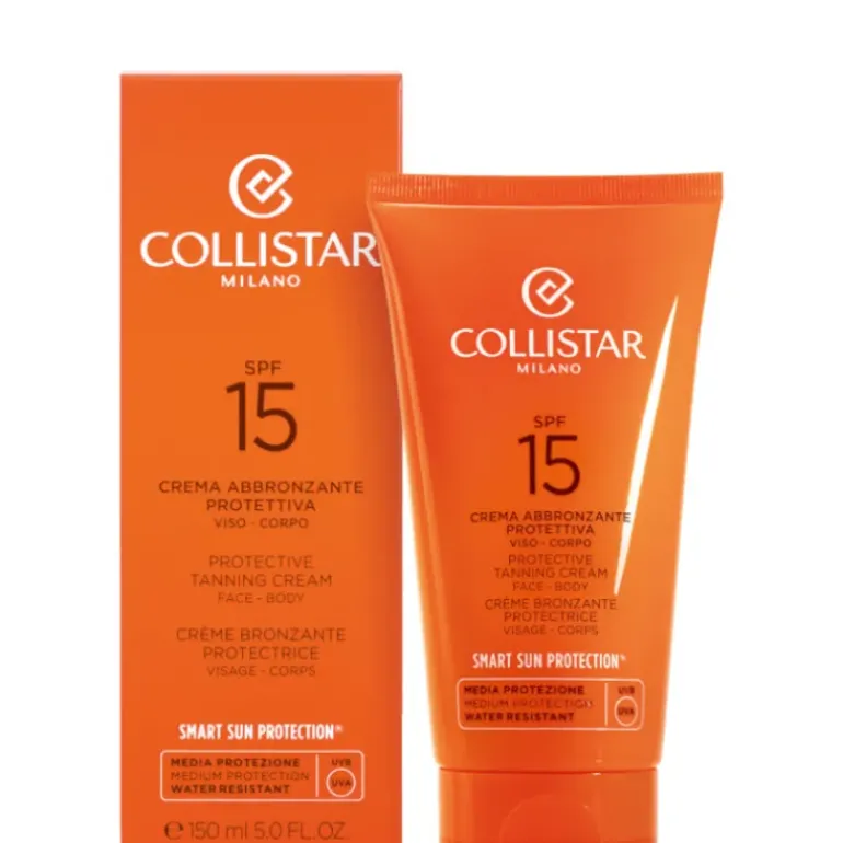 Crema Abbronzante Protettiva Viso e Corpo SPF 15 150 ML