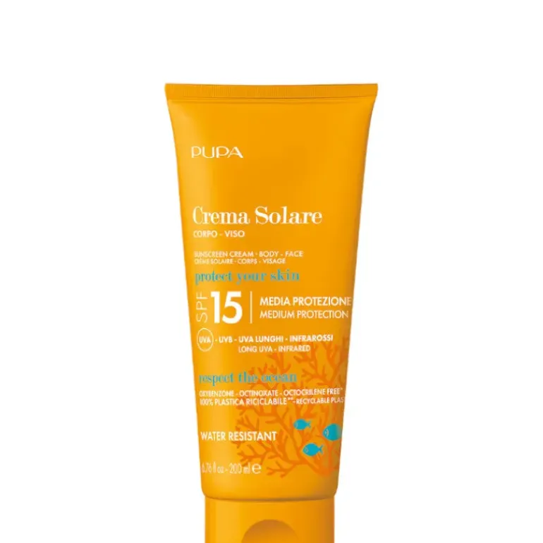 Crema Solare SPF 15 Viso/Corpo 200 ML