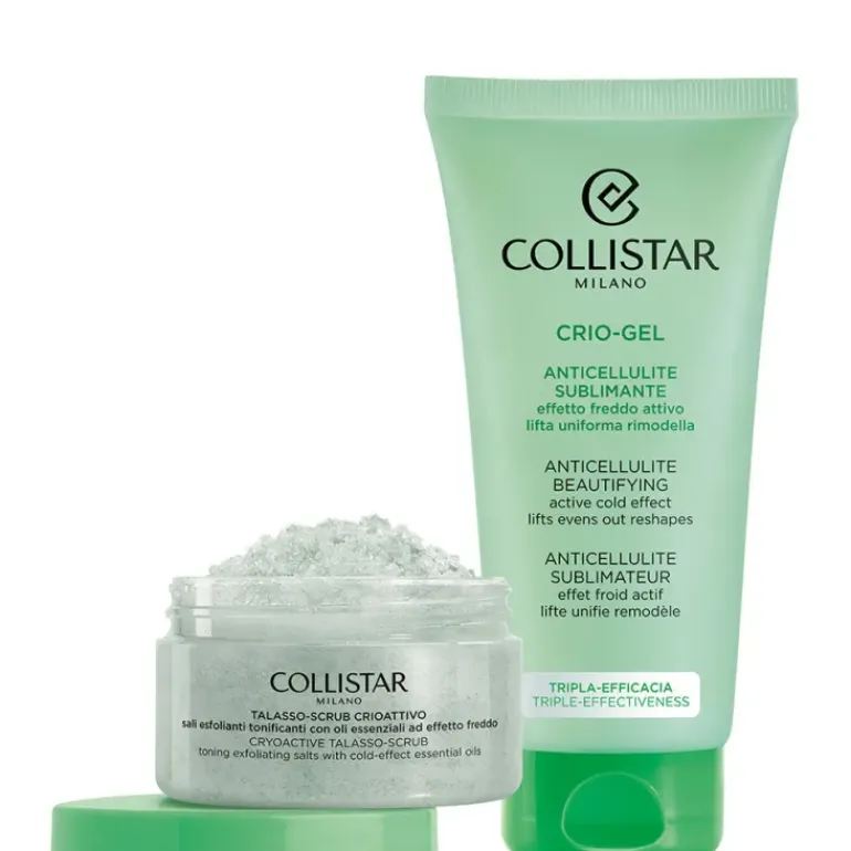 Crio-Gel Anticellulite Sublimante + Talasso-Scrub Crioattivo