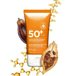Crème Solaire Jeunesse Très Haute Protection SPF 50+ Visage