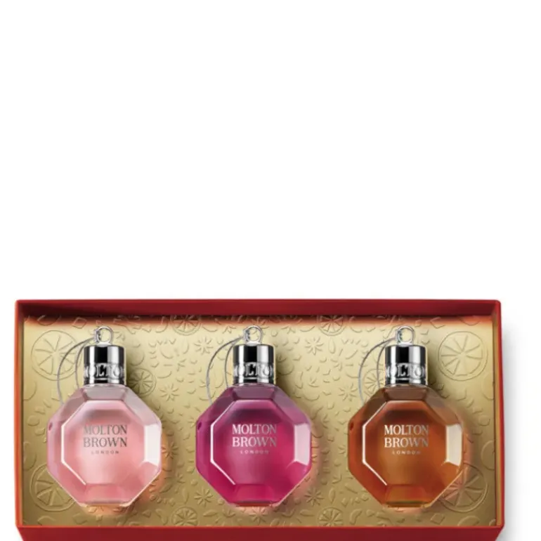 Festive Bauble Gift Set 3 x 75 ML Shower Gel