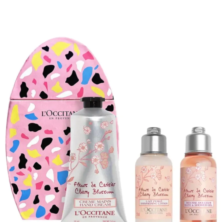 Fleurs de Cerisier Cherry Blossom - Creme Mains - Crema Mani Cofanetto