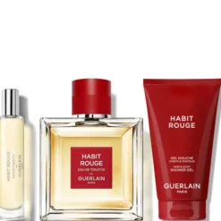 Habit Rouge EDT Cofanetto 100 ML Eau de Toilette + 75 ML Gel Doccia +