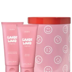 HAPPYBOX KIT 2 CANDY LAND 200 ML Gel Esfoliante Corpo + 200 ML Latte C