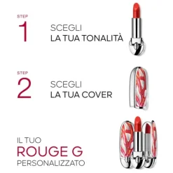 Le Teinte de Rouge à Lèvres Rouge Luxurious Velvet Metal G De Guerlain