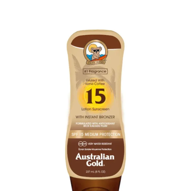 Lotion Sunscreen SPF 15 con Kona Coffee ed effetto Bronze 237 ML