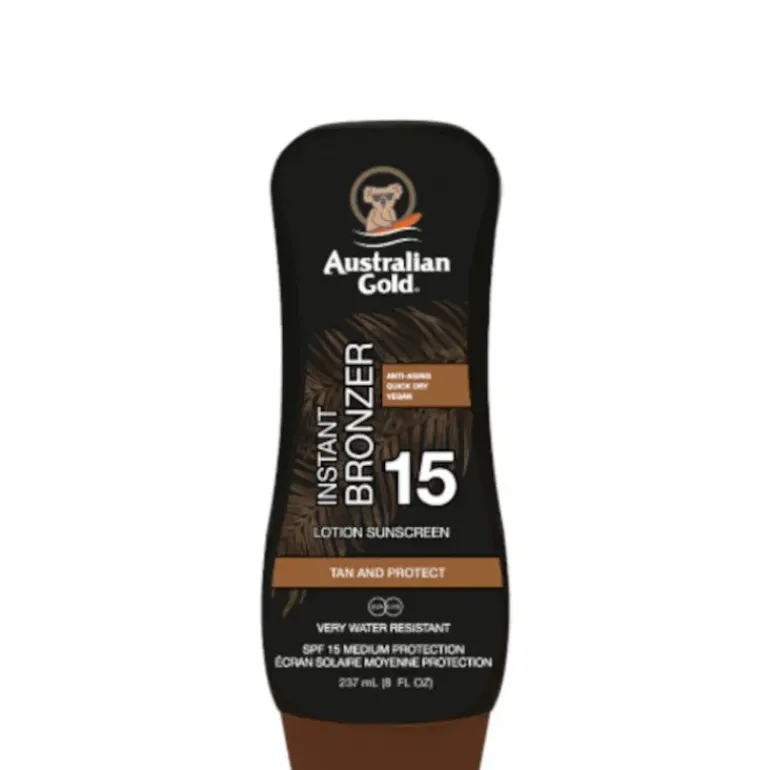Lotion Sunscreen SPF 15 Instant Bronzer 237 ml