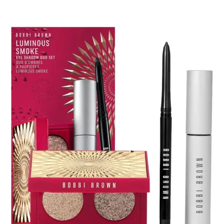 Luminous Smoke Ombretto + eyeliner nero + mascara nero