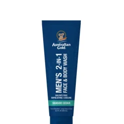 Men's 2 in 1 Face & Body Wash SEASIDE CEDAR