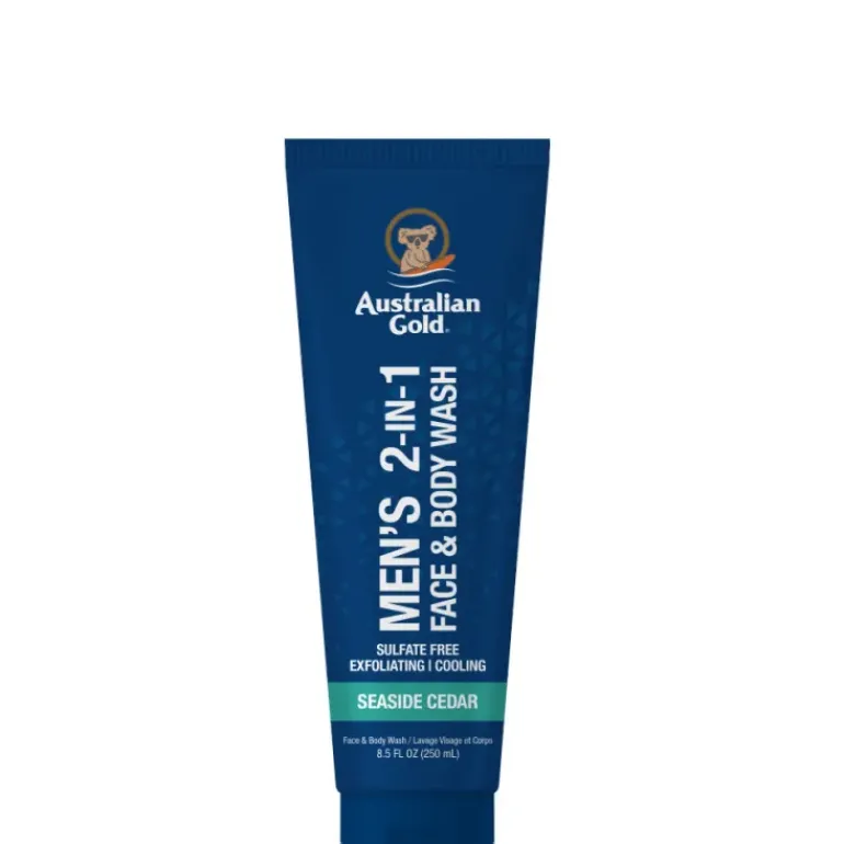Men's 2 in 1 Face & Body Wash SEASIDE CEDAR
