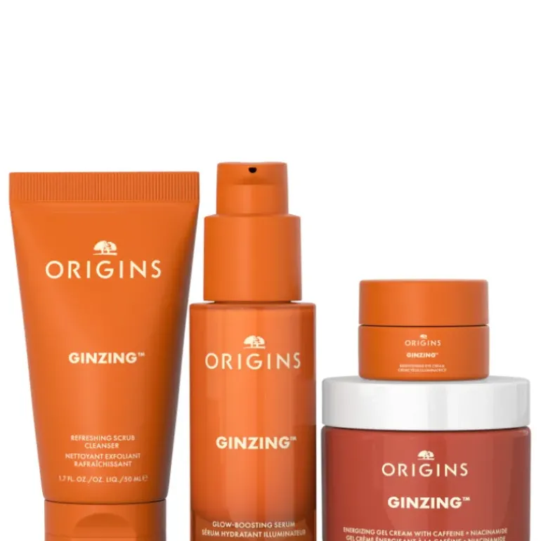 Origins GINZING Gloow-Boosting Serum Confezione 30 ML Siero Viso + 50