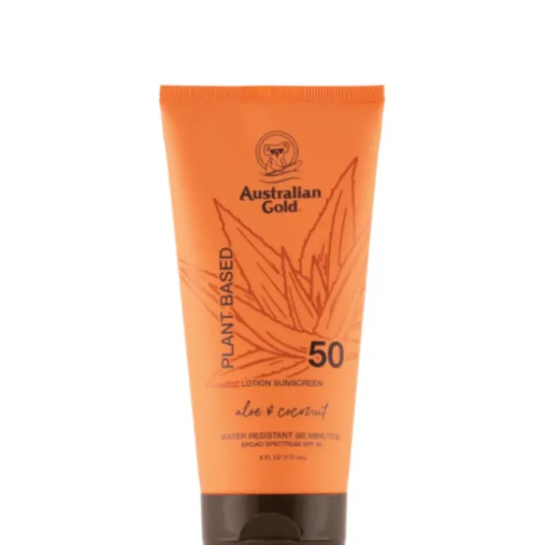 Plant Based Lotion Sunscreen Aloe & Coconut SPF 50 Body 177 ML