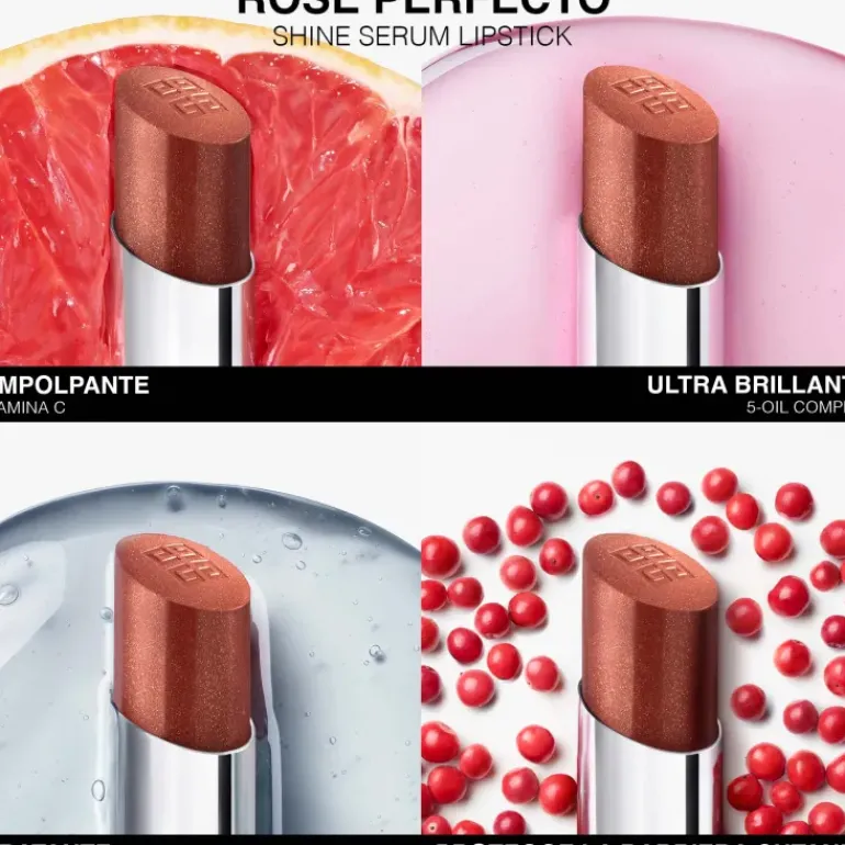 Rose Perfecto Shine Serum Lipstick