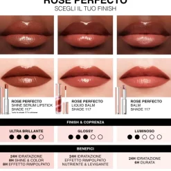 Rose Perfecto Shine Serum Lipstick