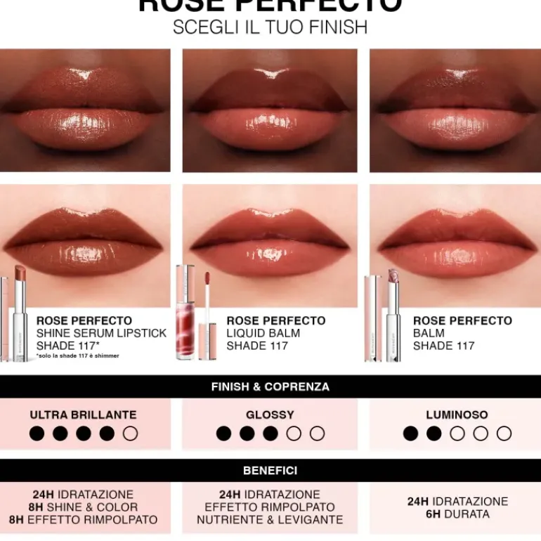 Rose Perfecto Shine Serum Lipstick