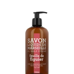 TERRA - Feuille de Figuier Savon Liquide de Marseille 500 ML
