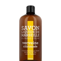 TERRA - Verveine Citronnée Savon Liquide de Marseille Recharge 1000 ML
