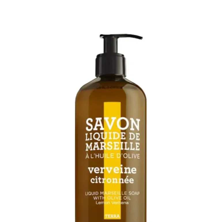 TERRA - Verveine Citronnée Savon Liquide de Marseille 500 ML
