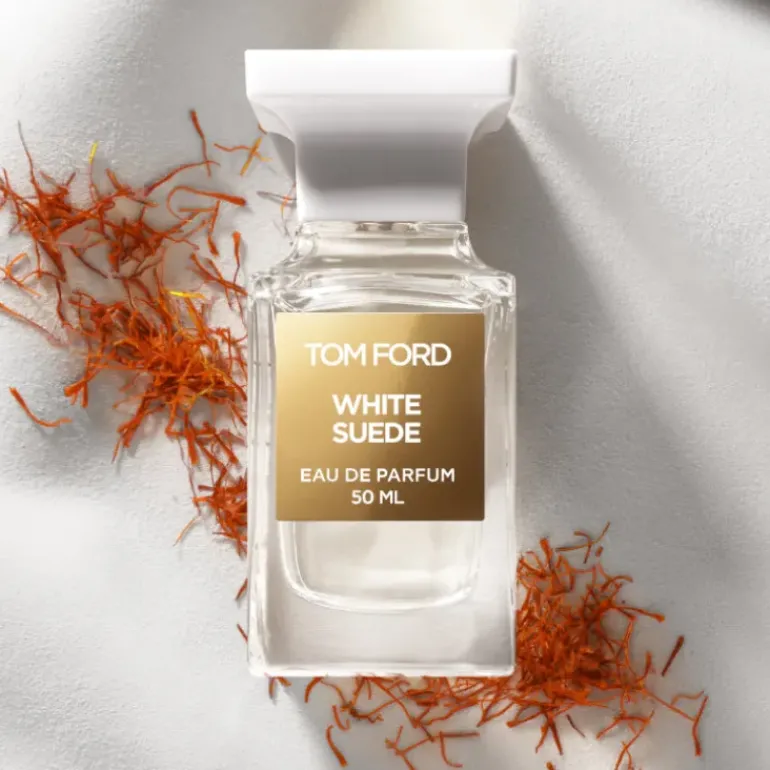Tom Ford White Suede