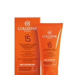 Trattamento Viso Abbronzante Antirughe SPF 15 50 ML