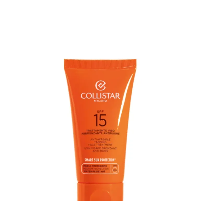 Trattamento Viso Abbronzante Antirughe SPF 15 50 ML