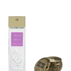 White Musk Confezione 100 ML Eau de Parfum + 110 gr Candela Profumata