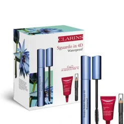Wonder Perfect Mascara 4D Waterproof Confezione Mascara Nero + 3 ML Cr
